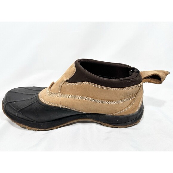 LL Bean Storm Chaser Tek 2.5 Low Cut Duck Boots Leather Men's Size 12 Medium - Picture 8 of 14